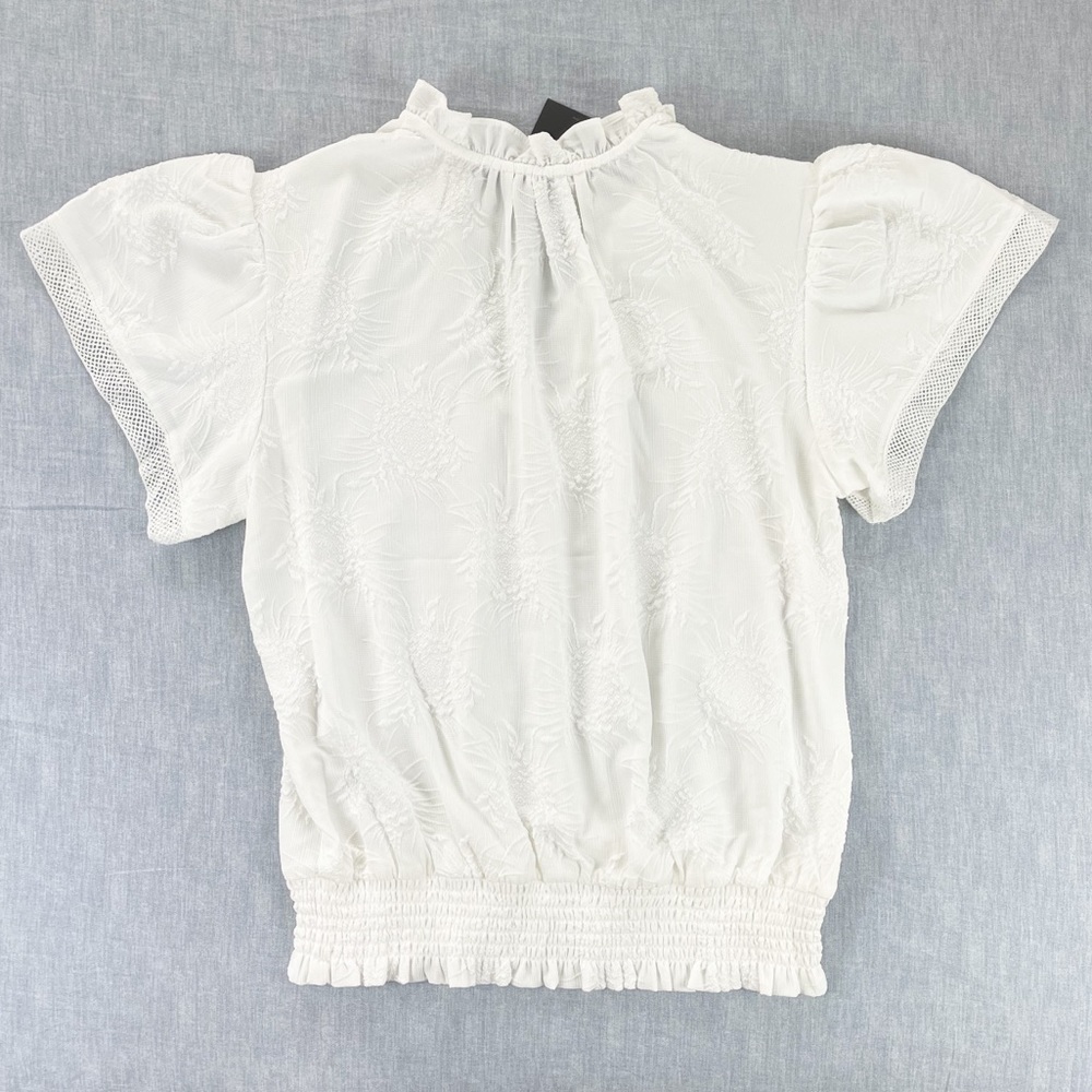 MARC NEW YORK | Beautiful Hem Blouse | Antique White - Picture 2 of 7